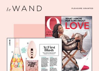 Oprah Magazine Is ‘Aflutter’ Over Le Wand Point