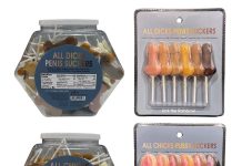 Kheper Inc. launches new candy: All Dicks Penis Suckers and All Chicks Pussy Suckers coffee penis and pussy suckers_pr