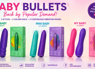 Full Circle Brands Restocks ‘Baby Bullets’ Line of Compact, Powerful Vibes